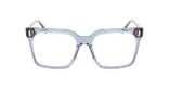 GAFAS GRADUADAS mujer CARACTÈRES PASSIONNÉE azul/morado - vista de frente
