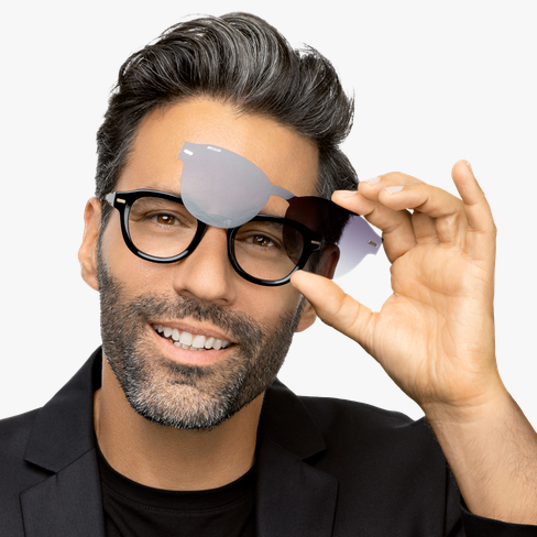 GAFAS GRADUADAS hombre CARACTÈRES OPTIMISTE negro