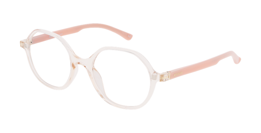 GAFAS GRADUADAS niños CALIE rosa - vista de frente
