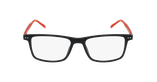GAFAS GRADUADAS hombre MAGIC DAMIEN negro/rojo - vista de frente