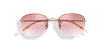 GAFAS DE SOL mujer JENNA rosa/dorado - vista de frente