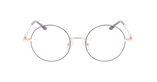 GAFAS GRADUADAS mujer ADRIANA morado/dorado - vista de frente