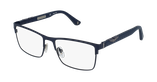 GAFAS GRADUADAS hombre VPL885 azul/azul - vista de 3/4