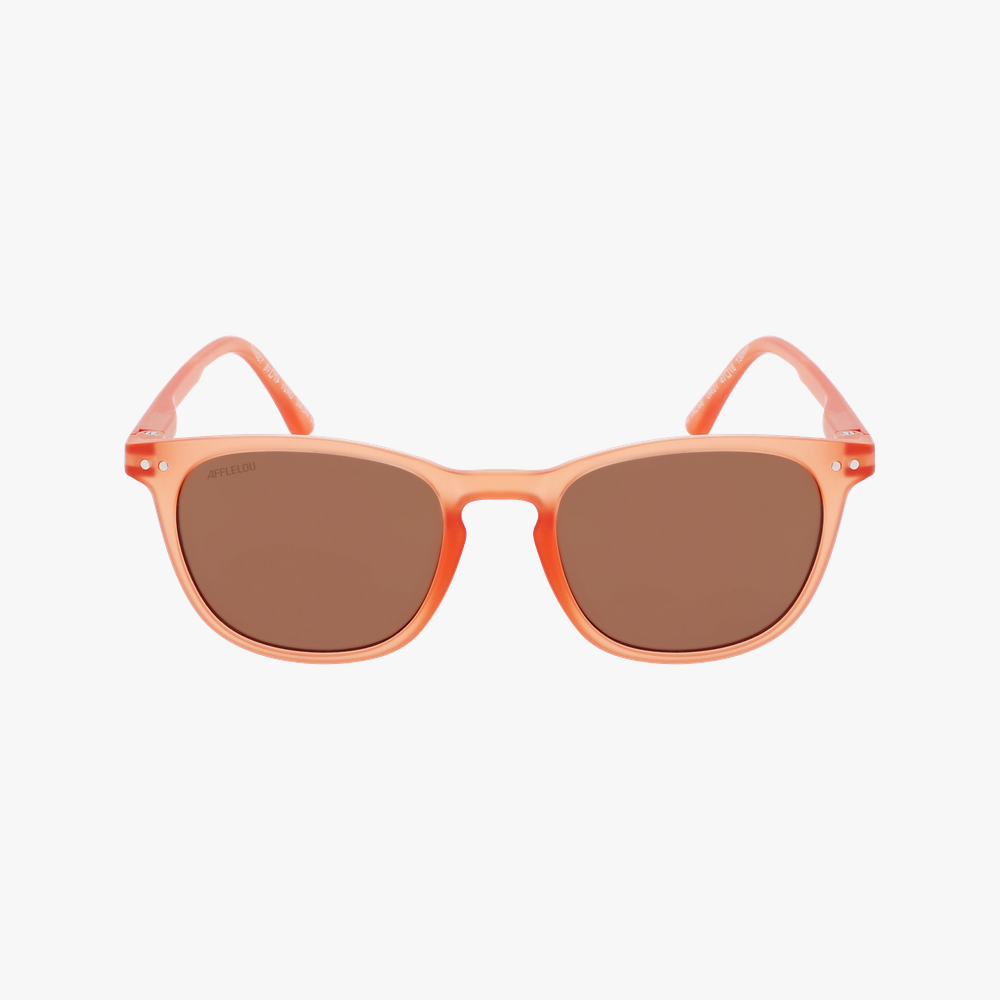 GAFAS DE SOL niños VALME naranja - vista de frente