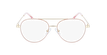GAFAS GRADUADAS mujer MAGIC MAVERICK rosa/dorado - vista de frente