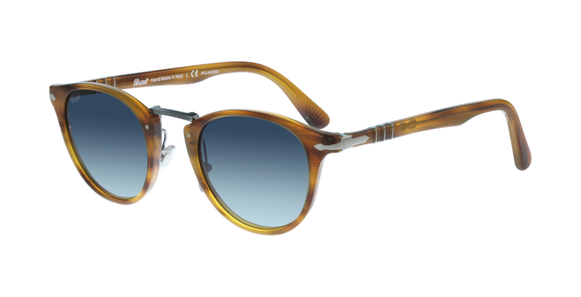 GAFAS DE SOL hombre 0PO3108S marrón - vue de 3/4