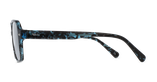 GAFAS GRADUADAS mujer LORY azul/carey azul - vista de frente