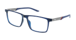 GAFAS GRADUADAS hombre EMMANUEL azul marino/rojo - vista de frente