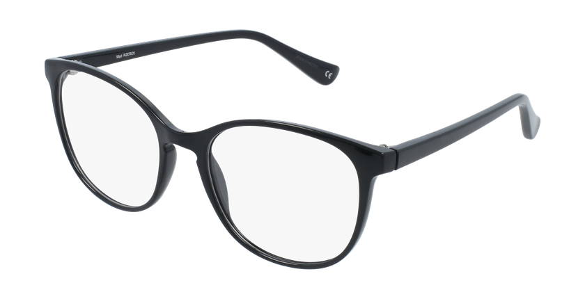 GAFAS GRADUADAS mujer RZERO5 negro - vista de frente