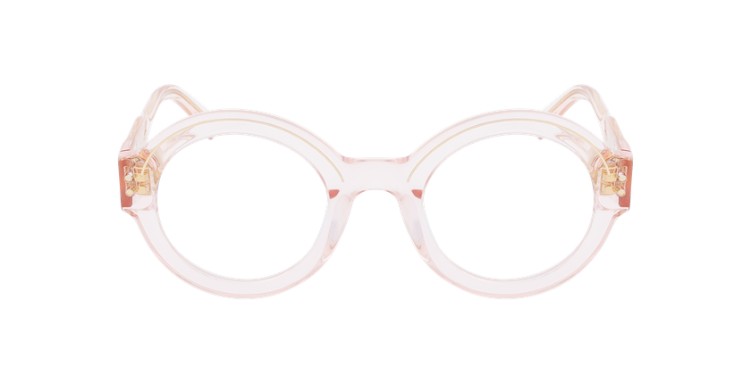 GAFAS GRADUADAS mujer CARACTÈRES FIL D'OR PERSPICACE rosa - vista de frente
