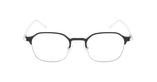 GAFAS GRADUADAS hombre MAGIC316 negro/plateado - vista de frente