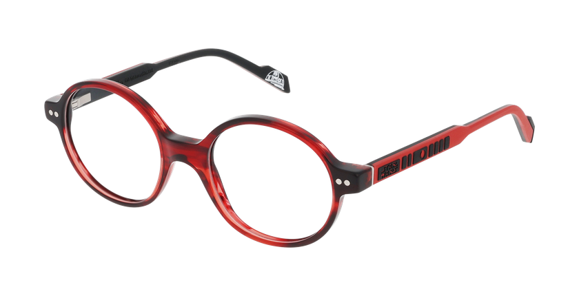 GAFAS GRADUADAS niños STAR WARS 13 rojo - vista de frente