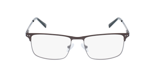 GAFAS GRADUADAS hombre MAGIC LEON marrón/plateadovista de frente