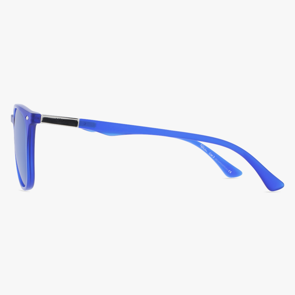 GAFAS DE SOL hombre NAT POLARIZED azul/negro - vista de frente