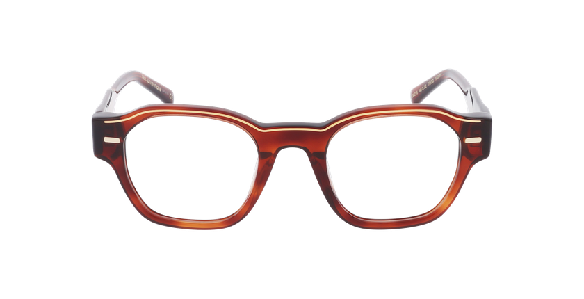 GAFAS GRADUADAS mujer CARACTÈRES FIL D'OR AUTHENTIQUE carey/dorado - vista de frente