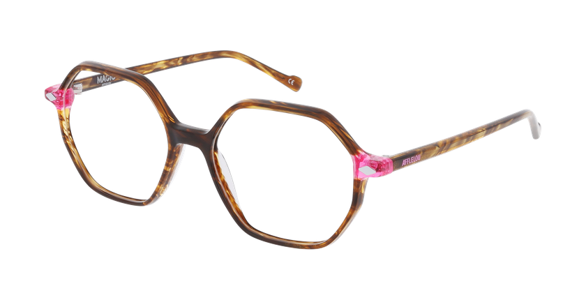 GAFAS GRADUADAS mujer MAGIC277 rosa/rosa - vista de frente