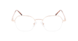 GAFAS GRADUADAS mujer AMALIA dorado - vista de frente