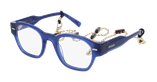GAFAS GRADUADAS mujer CARACTÈRES AUTHENTIQUE azul/morado - vista de frente