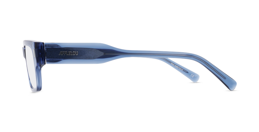 GAFAS GRADUADAS hombre CARACTÈRES AMBITIEUX azul/azul cristal - vista de frente