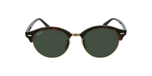 GAFAS DE SOL CLUBROUND carey/rojo vista de frente
