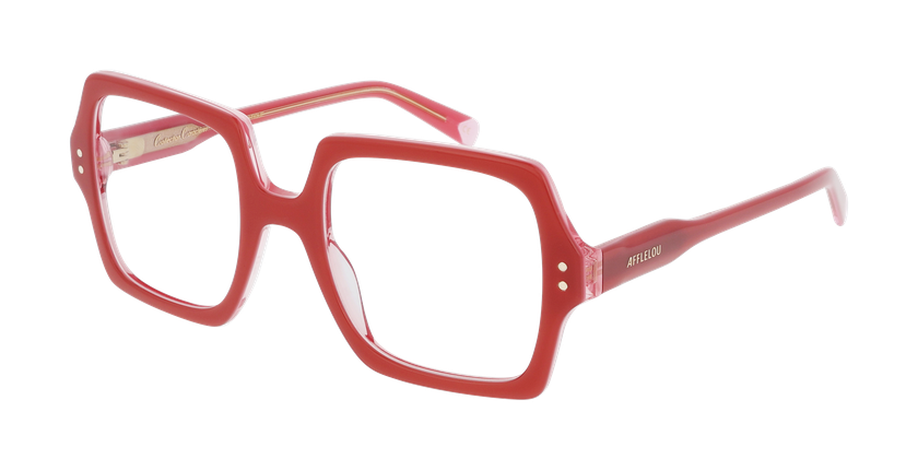 GAFAS GRADUADAS mujer CHARISMATIQUE rosa - vista de frente