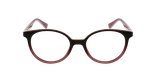 GAFAS GRADUADAS niños RZERO25 rosa/marrón - vista de frente