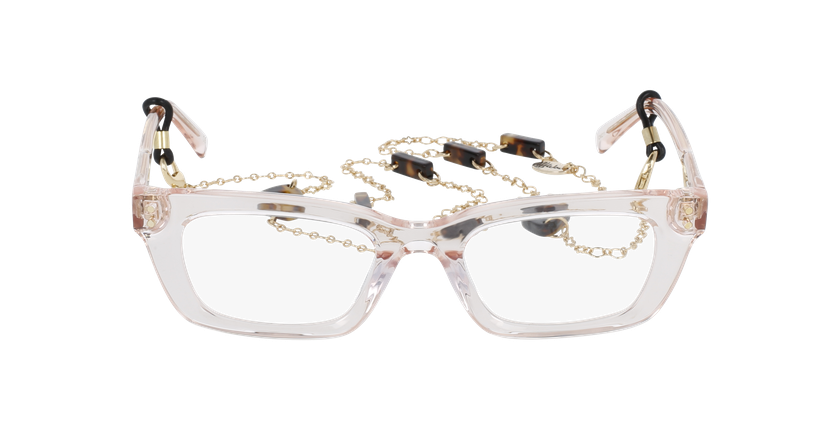 GAFAS GRADUADAS mujer CARACTÈRES CRÉATIVE rosa - vista de frente