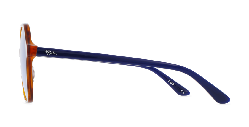 GAFAS GRADUADAS mujer AVA carey/azul - vista de frente