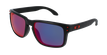 GAFAS DE SOL hombre HOLBROOK rojo/negro - vue de 3/4