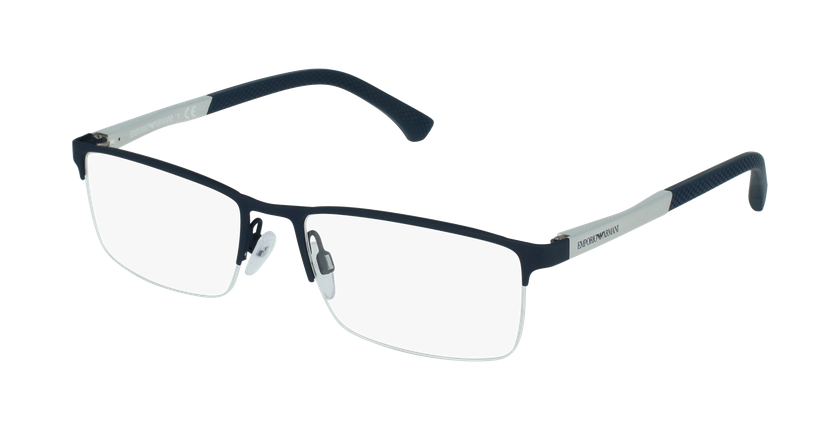 GAFAS GRADUADAS hombre EA1041 negro/gris - vue de 3/4
