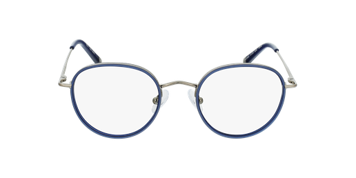 GAFAS GRADUADAS niños NERD azul/plateado