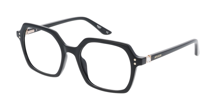 GAFAS GRADUADAS mujer MAGIC321 negro - vista de frente