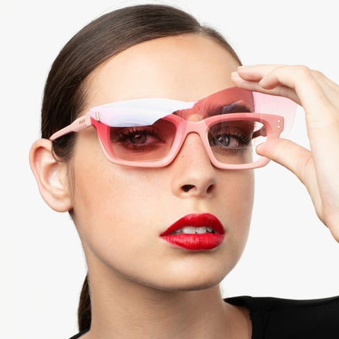 GAFAS GRADUADAS mujer CARACTÈRES CRÉATIVE rosa/dorado