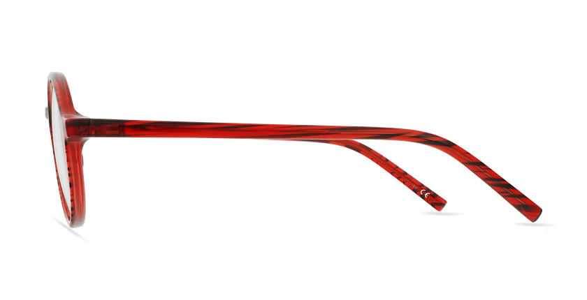 GAFAS GRADUADAS niños RZERO23 rojo - vista de frente
