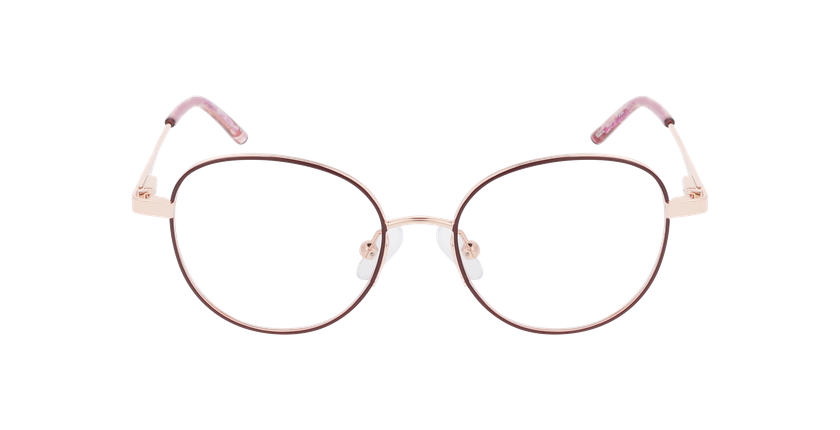 GAFAS GRADUADAS niños ADDISON morado/dorado - vista de frente