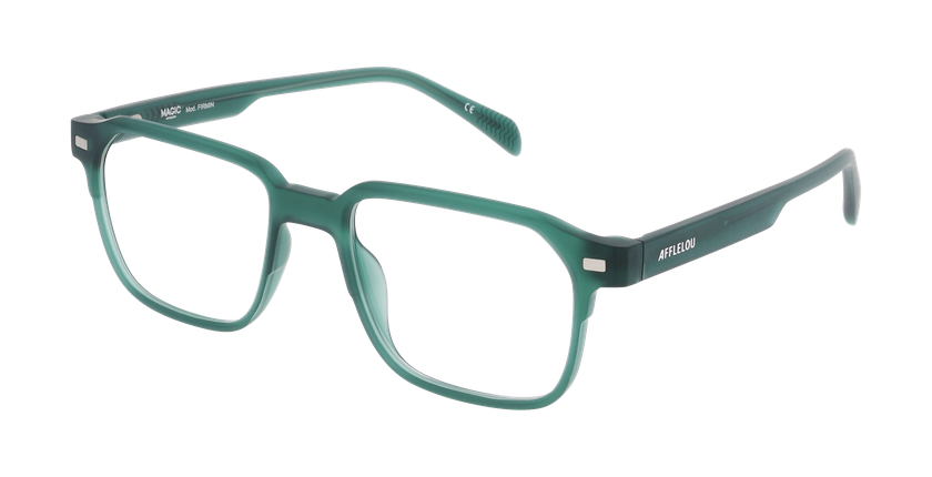 GAFAS GRADUADAS hombre FIRMIN verde - vista de frente