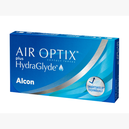 Lentillas AIR OPTIX PLUS HYDRAGLYDE  - 3L - vista de frente