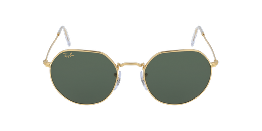GAFAS DE SOL JACK dorado vista de frente