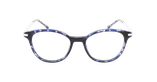GAFAS GRADUADAS mujer GEORGIA carey azul/azul - vista de frente