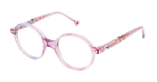 GAFAS GRADUADAS niños PRINCESS 13 rosa - vista de frente
