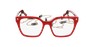 GAFAS GRADUADAS mujer EFFRONTEE rojo