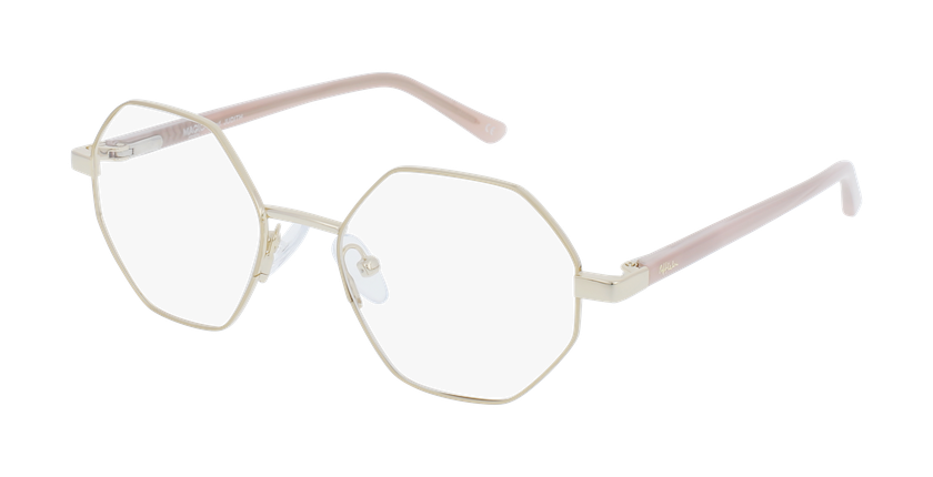 GAFAS GRADUADAS niños MAGIC JUDITH beige/dorado - vista de frente