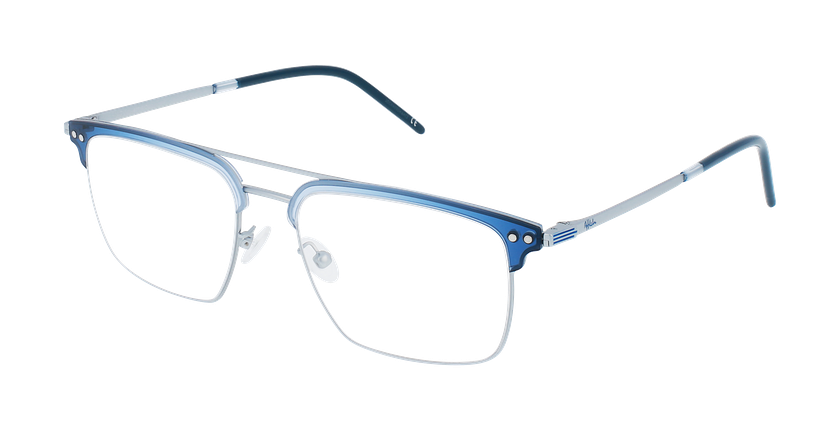 GAFAS GRADUADAS hombre MAGIC 202 azul/plateado - vista de frente