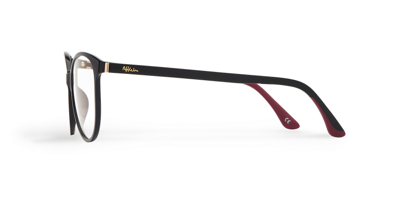 GAFAS GRADUADAS mujer MAGIC 29 negro/negro brillante - vista de lado