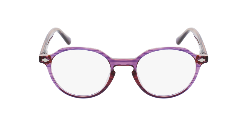 GAFAS GRADUADAS niños MAGIC JAMY morado/rosa - vista de frente