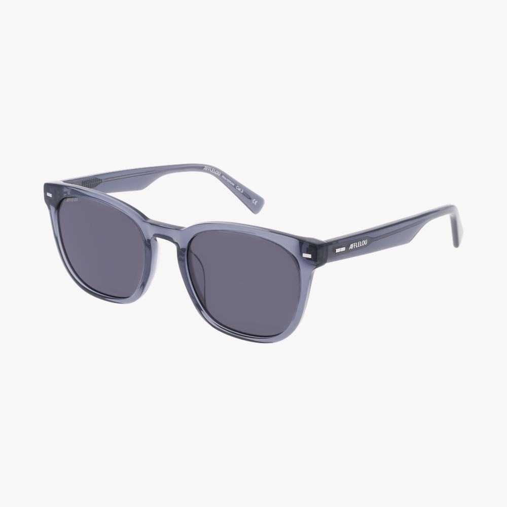 GAFAS DE SOL hombre KERIAN transparente/gris - vista de frente