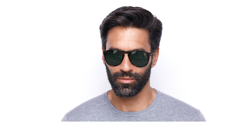 GAFAS DE SOL hombre 0PO9649S carey - vista de frente