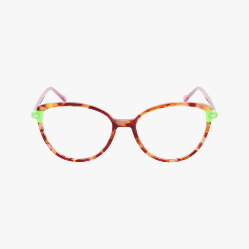GAFAS GRADUADAS mujer MAGIC280 carey/verde vista de frente