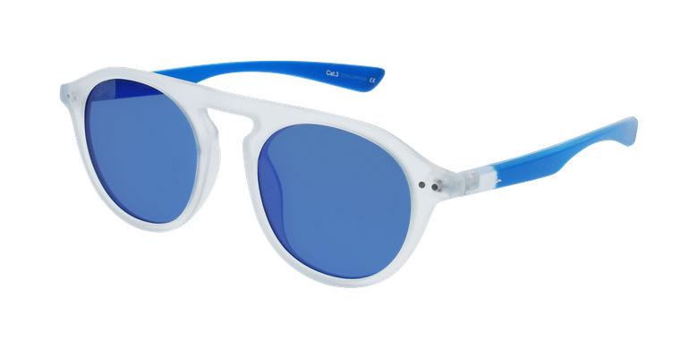 Gafas de sol BORNEO blanco/azul Gafas de sol BORNEO blanco/azul