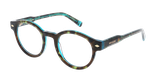 GAFAS GRADUADAS mujer CARACTÈRES DISCRÈTE carey - vista de frente